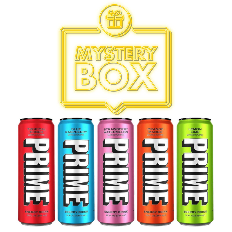 Prime Energy Drink Mystery Box - 3 Different Flavours