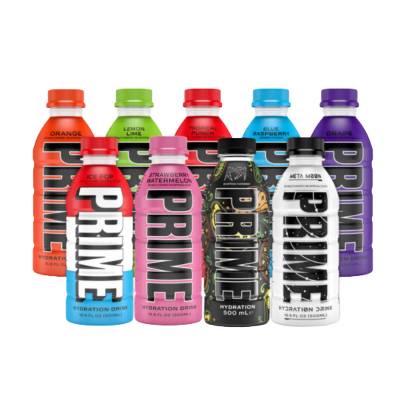 Prime Hydration Drink Mystery Box - 3 Different Flavours