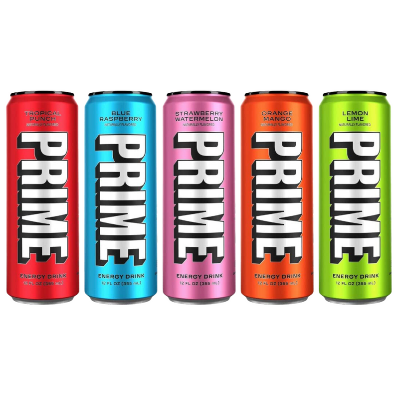 Prime Energy Drink Mystery Box - 3 Different Flavours